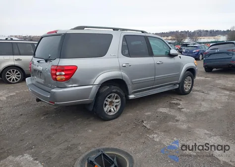 2004 Toyota Sequoia Sr5 V8 z USA, uszkodzony, nr VIN 5TDBT44A94S214871